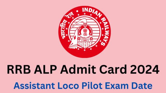 RRB ALP Admit Card 2024