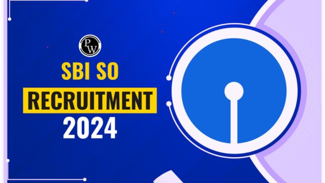 SBI SO Recruitment 2024